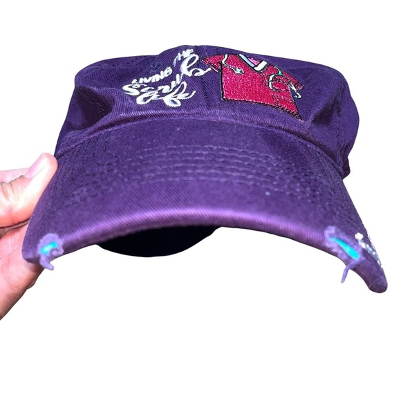 Simply Southern “Living the Scrub Life” Nurse Hat – Purple Baseball Cap | Y2K - Picture 4 of 10